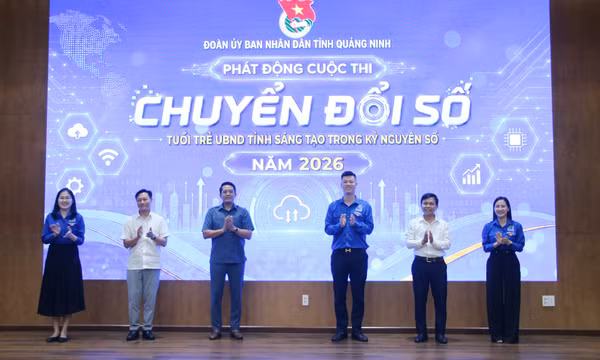 Phát động Cuộc thi "Tuổi trẻ UBND tỉnh Quảng Ninh sáng tạo trong kỷ nguyên số”
