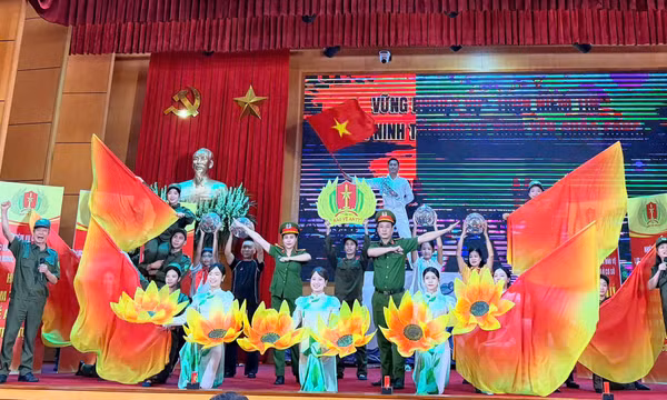 Hội thi Lực lượng tham gia bảo vệ an ninh, trật tự cơ sở giỏi - Cụm thi số 4