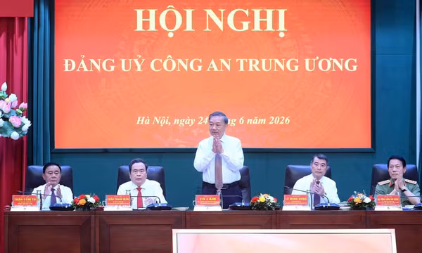 Tổng Bí thư, Chủ tịch nước Tô Lâm dự Hội nghị Đảng ủy Công an Trung ương