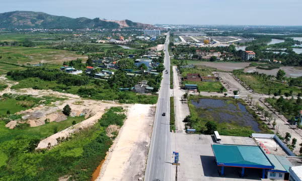 Đường tỉnh 338: Chậm tiến độ vì vướng mặt bằng