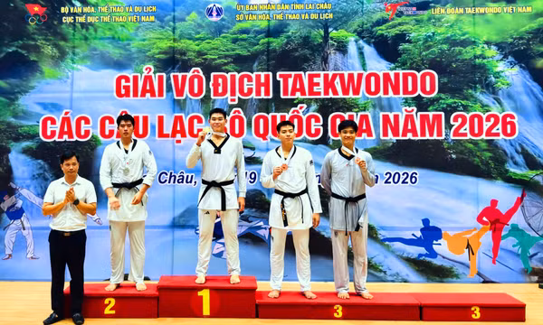 Taekwondo Quảng Ninh giành huy chương vàng 