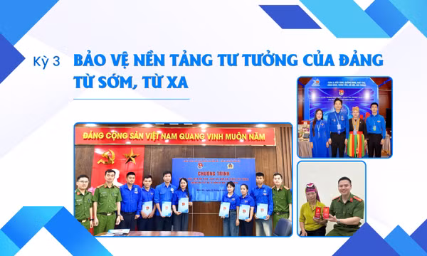 Bảo vệ nền tảng tư tưởng của đảng từ sớm, từ xa