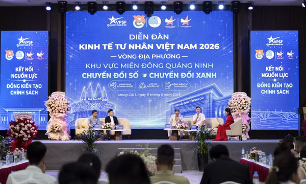 Diễn đàn Kinh tế tư nhân Việt Nam năm 2026 - Vòng địa phương khu vực miền Đông Quảng Ninh