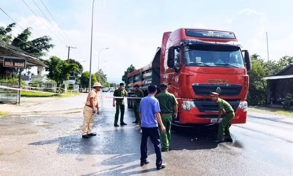 Tạm giữ hình sự tài xế xe đầu kéo gây tai nạn làm 2 người tử vong trên Quốc lộ 20