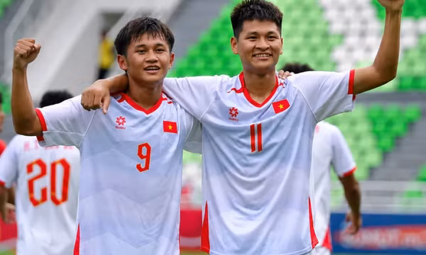 U19 Việt Nam thắng đậm trận thứ 2 liên tiếp ở Giải U19 Đông Nam Á