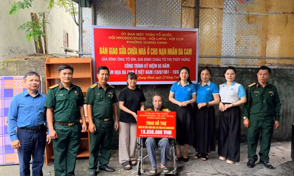 MTTQ phường Quang Hanh chăm lo công tác an sinh xã hội