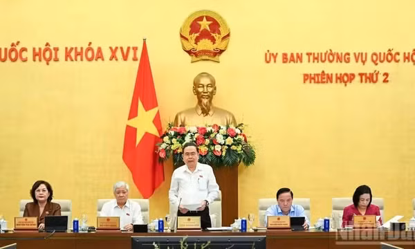 Thông cáo báo chí về chương trình Phiên họp thứ ba của Ủy ban Thường vụ Quốc hội