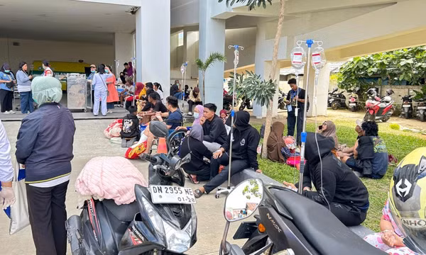 Động đất 6,7 độ rung chuyển đảo Sulawesi của Indonesia