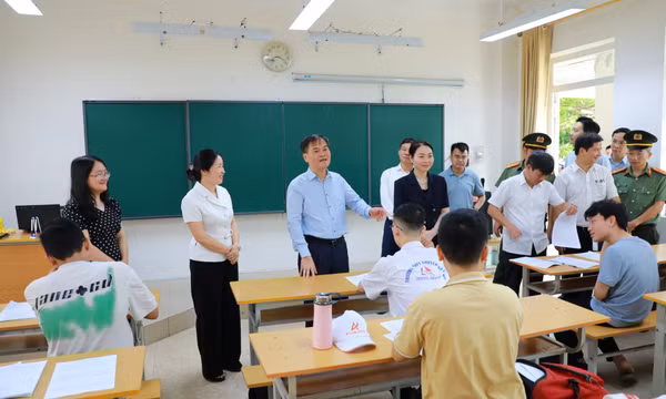 Đảm bảo mọi điều kiện tốt nhất cho việc tổ chức Kỳ thi tốt nghiệp THPT năm 2026 