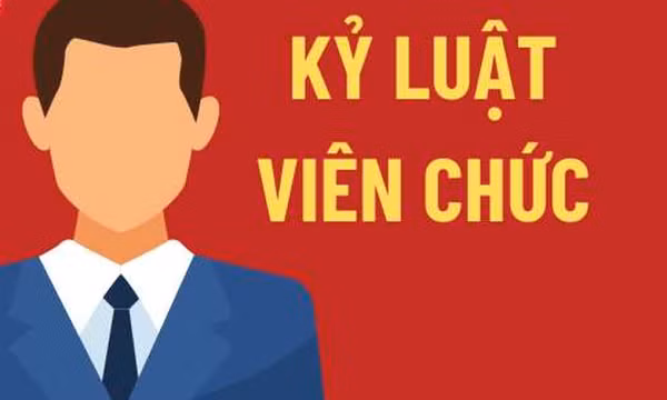 4 hình thức kỷ luật đối với viên chức