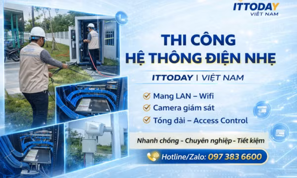 Thi công hệ thống điện nhẹ (ELV): Quy trình, tiêu chuẩn và lưu ý kỹ thuật