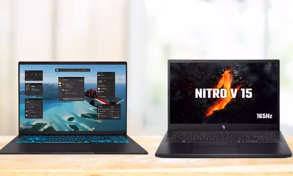Asus Gaming V16 vs Acer Nitro V: Đâu là dòng máy mạnh mẽ, bền bỉ