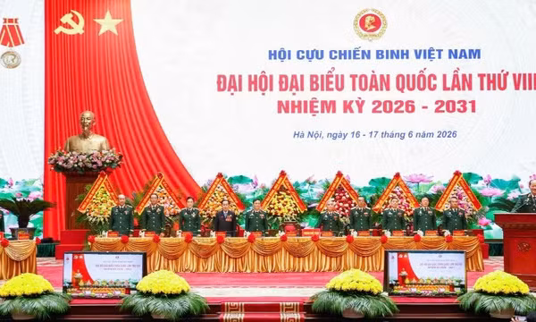Thượng tướng Bế Xuân Trường tái đắc cử Chủ tịch Hội Cựu chiến binh Việt Nam khóa VIII