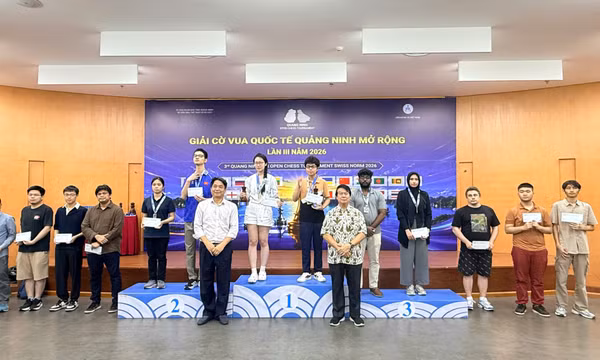 Bế mạc Giải Cờ vua quốc tế mở rộng Open Chess Tournament