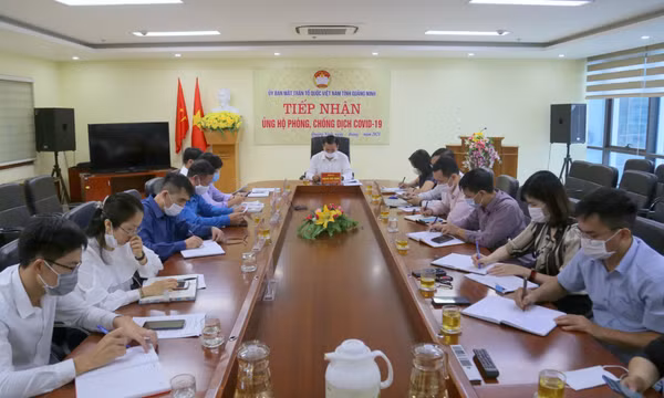 Hội nghị trực tuyến toàn quốc giao ban công tác Mặt trận quý III năm 2021