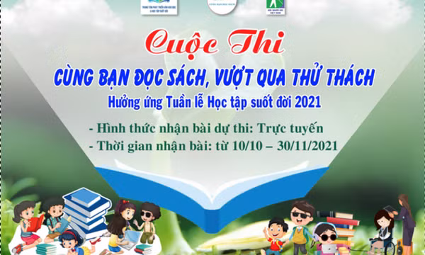 Phát động cuộc thi “Cùng bạn đọc sách, vượt qua thử thách”