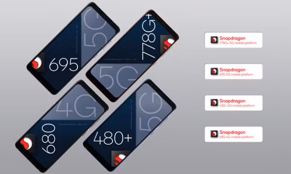 Qualcomm ra mắt 4 vi xử lý Snapdragon mới: Cải thiện hiệu năng và nâng cấp 5G