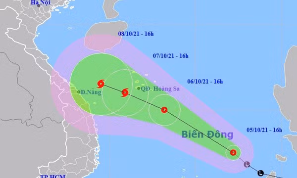 ATNĐ có thể mạnh lên thành bão, diễn biến rất phức tạp