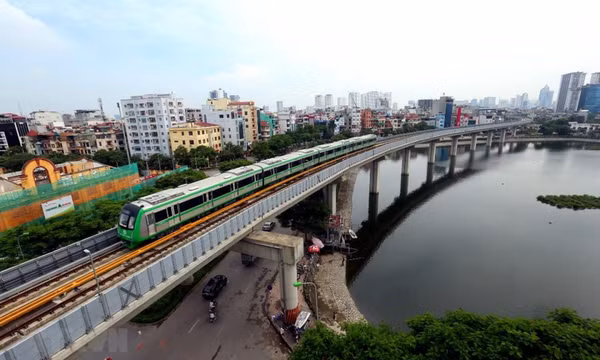 Sẽ miễn phí cho khách đi tàu Cát Linh-Hà Đông trong 15 ngày đầu