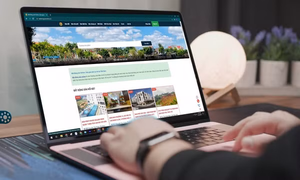 Batdongsanonline.vn: Giao dịch bất động sản trực tuyến trở nên phổ biến