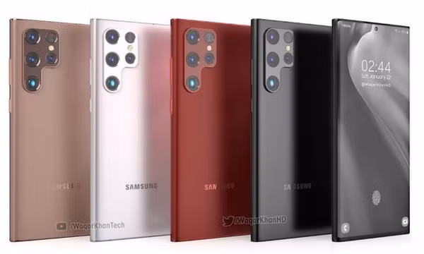 Galaxy S22 Ultra có màn hình siêu sáng