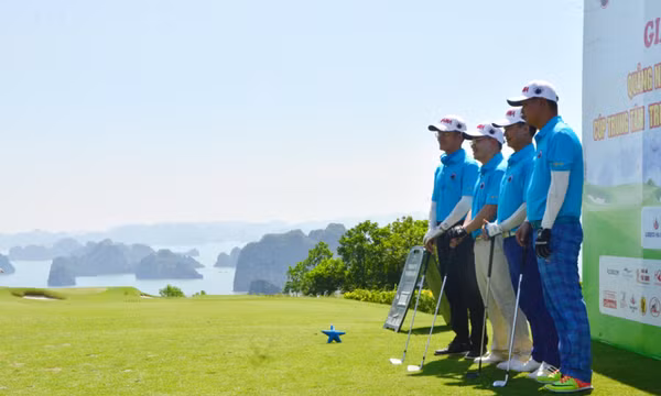 Chủ tịch Hội Golf Quảng Ninh Nguyễn Hữu Thuỷ: "Du lịch golf vô cùng tiềm năng..."