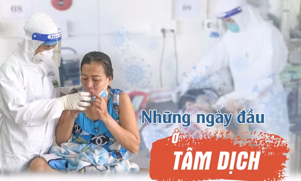 Những ngày đầu ở tâm dịch