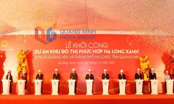 Lãnh đạo TƯ, lãnh đạo tỉnh dự lễ khởi công 4 công trình động lực, tháng 10-2021