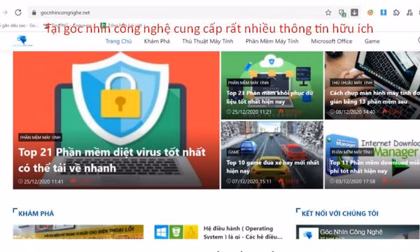 Gocnhincongnghe.net - Nơi thỏa mãn đam mê tìm hiểu thông tin công nghệ