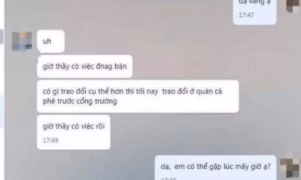 Tạm đình chỉ giảng viên bị tố gạ tình nữ sinh