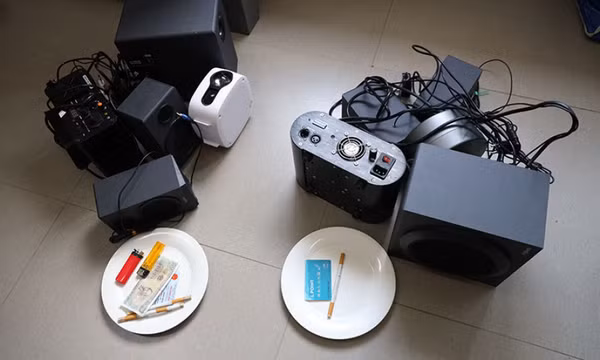 16 nam, nữ “mở tiệc” ma túy trong khách sạn