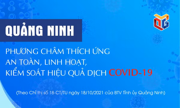Quảng Ninh: Phương châm thích ứng an toàn, linh hoạt, kiểm soát hiệu quả dịch Covid-19