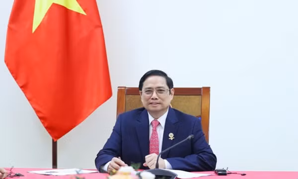 Thủ tướng Phạm Minh Chính điện đàm với Tổng thống Cộng hòa Chile