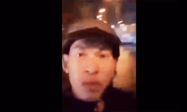 Phát livestream chửi bới rồi nổ nhiều phát súng trên đường
