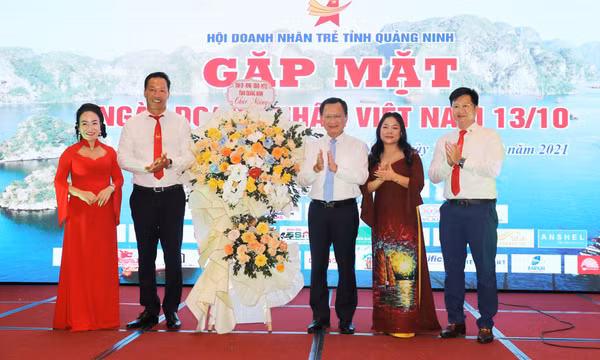 Hội Doanh nhân trẻ Quảng Ninh kỷ niệm ngày Doanh nhân Việt Nam