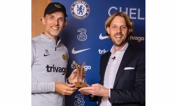 Thomas Tuchel được vinh danh là “Huấn luyện viên của năm"