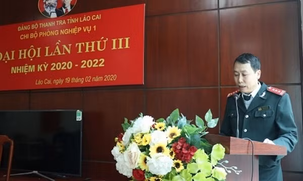 Tạm đình chỉ công tác Chánh Thanh tra tỉnh Lào Cai