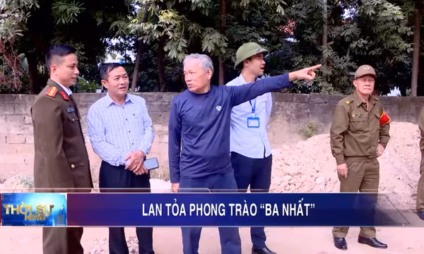 Lan tỏa phong trào "Ba nhất"