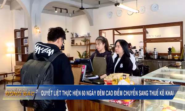 Quyết liệt thực hiện 60 ngày đêm cao điểm chuyển sang thuế kê khai