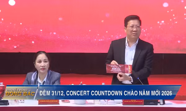 Đêm 31/12, Concert Countdown Chào năm mới 2026