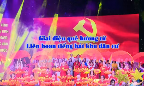 Giai điệu quê hương từ Liên hoan tiếng hát khu dân cư