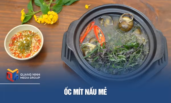 Ốc mít nấu mẻ