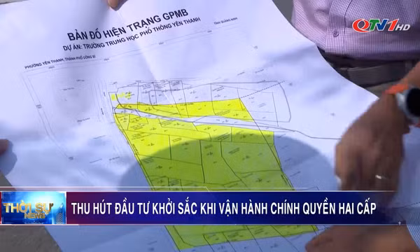 Thu hút đầu tư khởi sắc sau mô hình chính quyền hai cấp