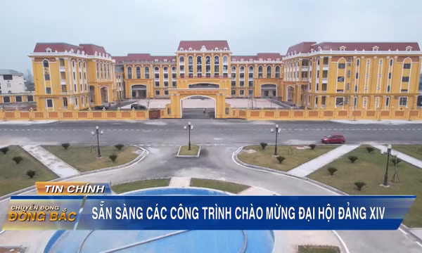 Sẵn sàng các công trình chào mừng Đại hội Đảng XIV