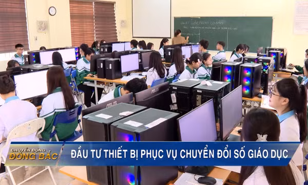 Đầu tư thiết bị phục vụ chuyển đổi số giáo dục