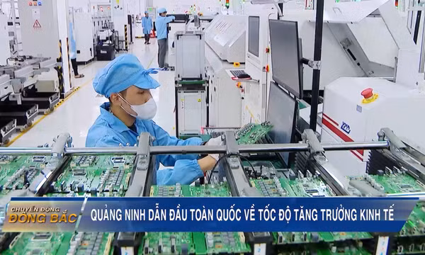 Quảng Ninh dẫn đầu toàn quốc về tốc độ tăng trưởng kinh tế