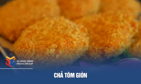 Chả tôm giòn