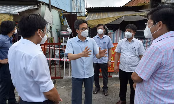 Phó Thủ tướng Vũ Đức Đam lưu ý một số điểm trong thực hiện chỉ đạo về phòng, chống dịch COVID-19