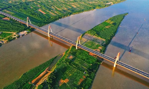 Ngắm sông, hồ Hà Nội từ trên cao