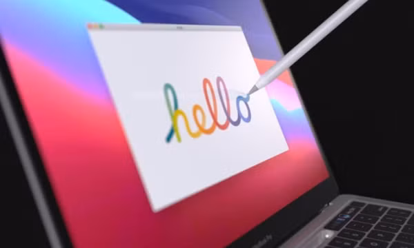 Apple vừa đăng ký bằng sáng chế cho phép Macbook sử dụng với Apple Pencil